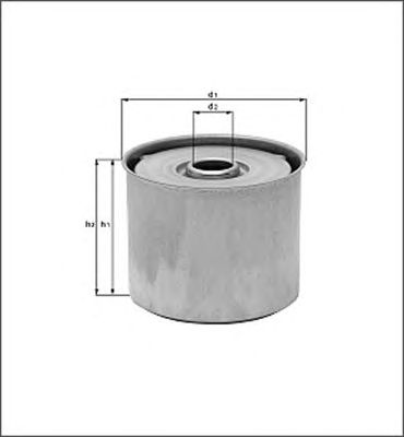 MAGNETI MARELLI 154076492050 -  Топливный фильтр